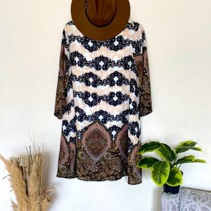 🤎💛💕Summer Boho Relaxed Fit Dress 🤎💛💕Size L